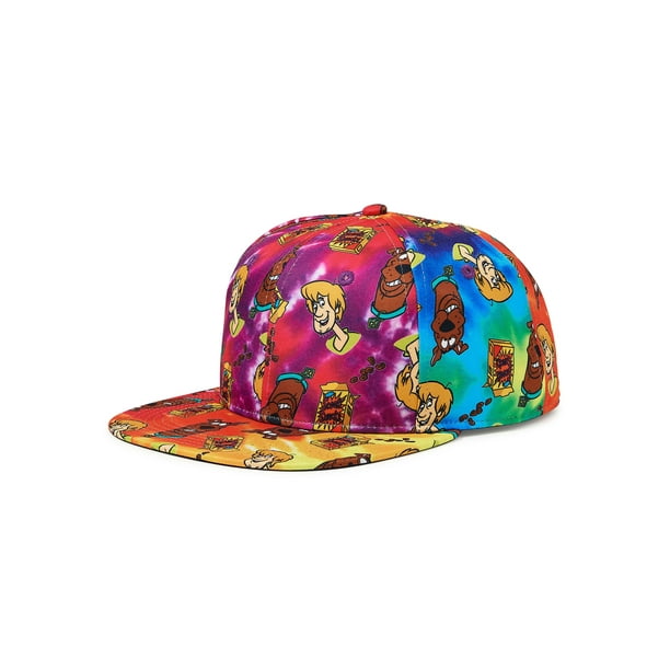New Scooby-Doo Patch Warner Bros Mens Snapback Cap Hat 